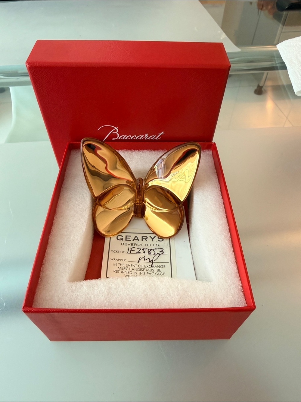BARRARAT LUCKY BUTTERFLY (Gilded Gold / 20K Gold)